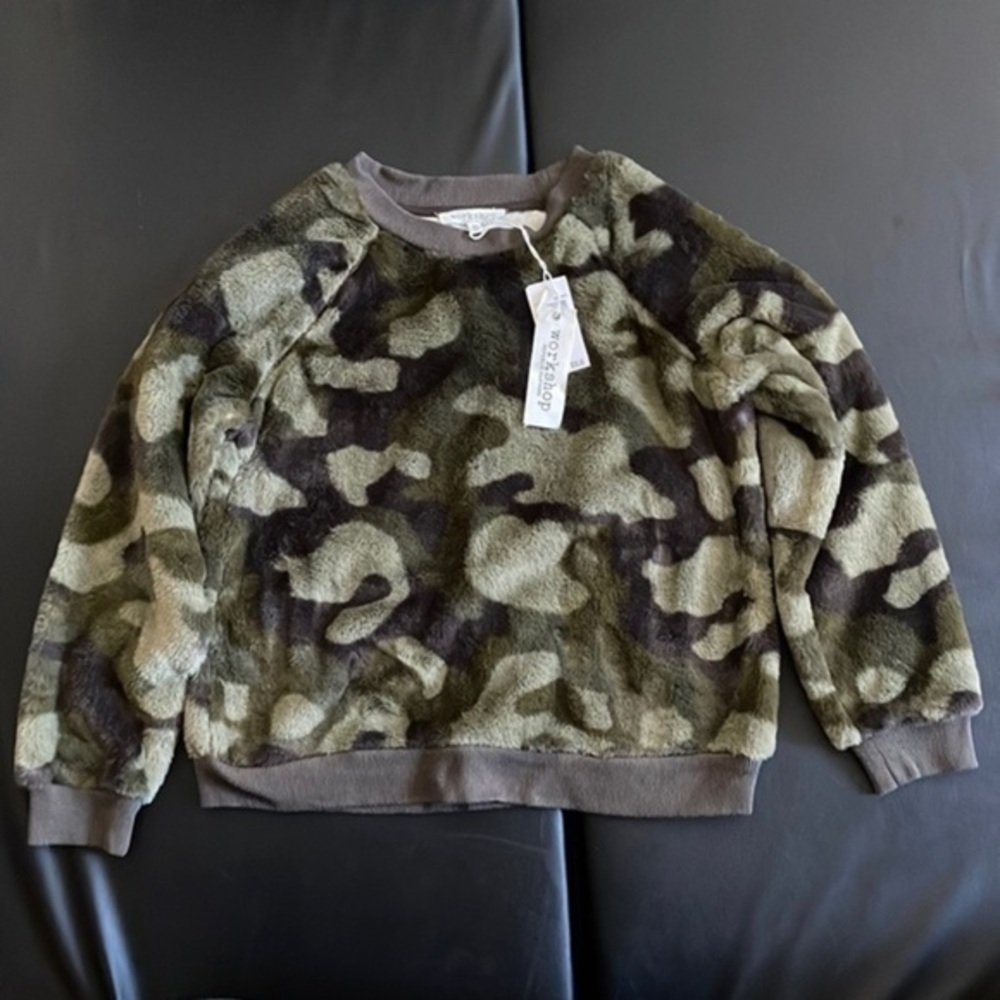 Workshop Republic Clothing Camo Sweater​